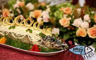 Блюда из фаршированной рыбы